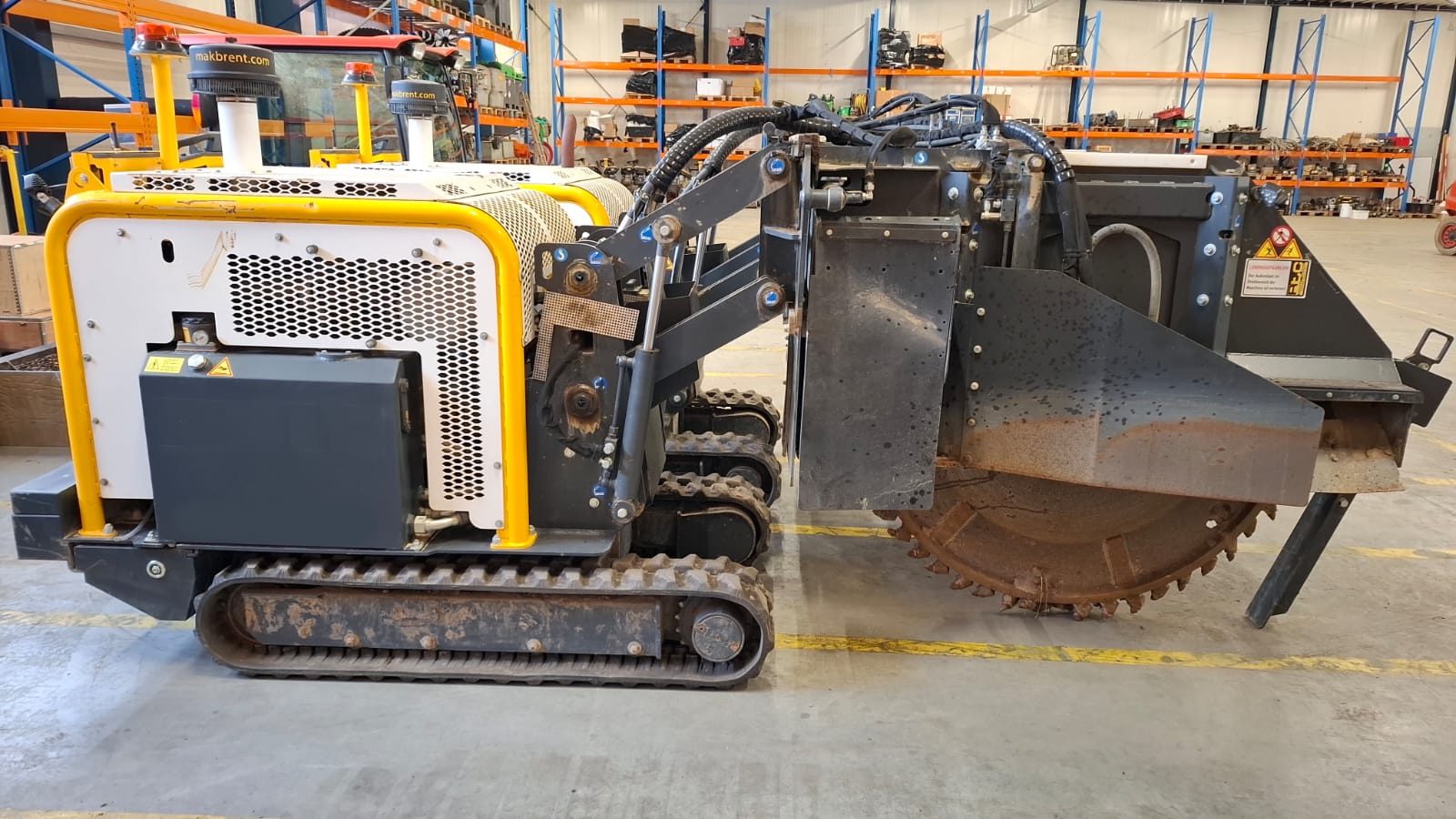 Broker Machine Used Trencher Garbin MAK630E - Machines Broker